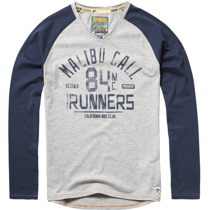 Vingino Langarm-Shirt/Longsleeve JAHNO grey mele