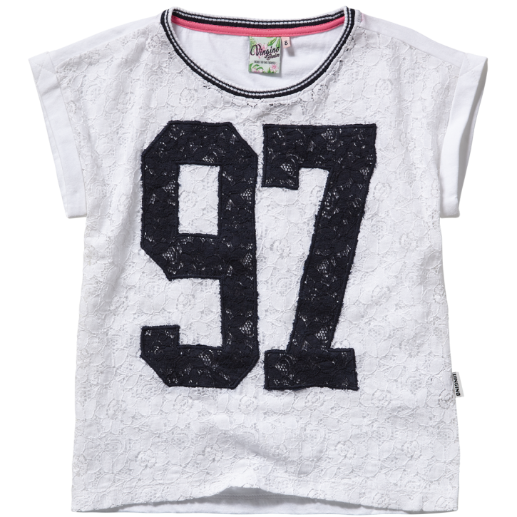 Vingino T-Shirt ILONIEKE real white Vingino T-Shirt ILONIEKE real white