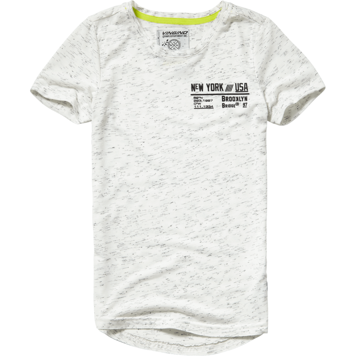 Vingino Teens Jungs T-Shirt JURRIE real white Vingino Teens Jungs T-Shirt JURRIE real white