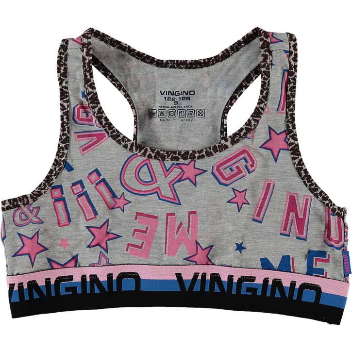 Vingino Racer Top POWER grey mele