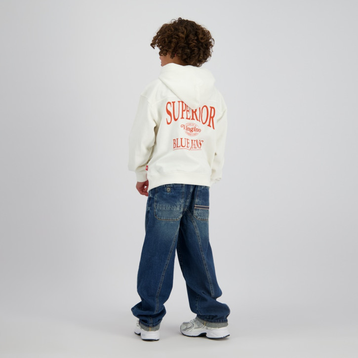 Vingino Kapuzen-Sweat-Shirt / Hoodie NOKA cloud white