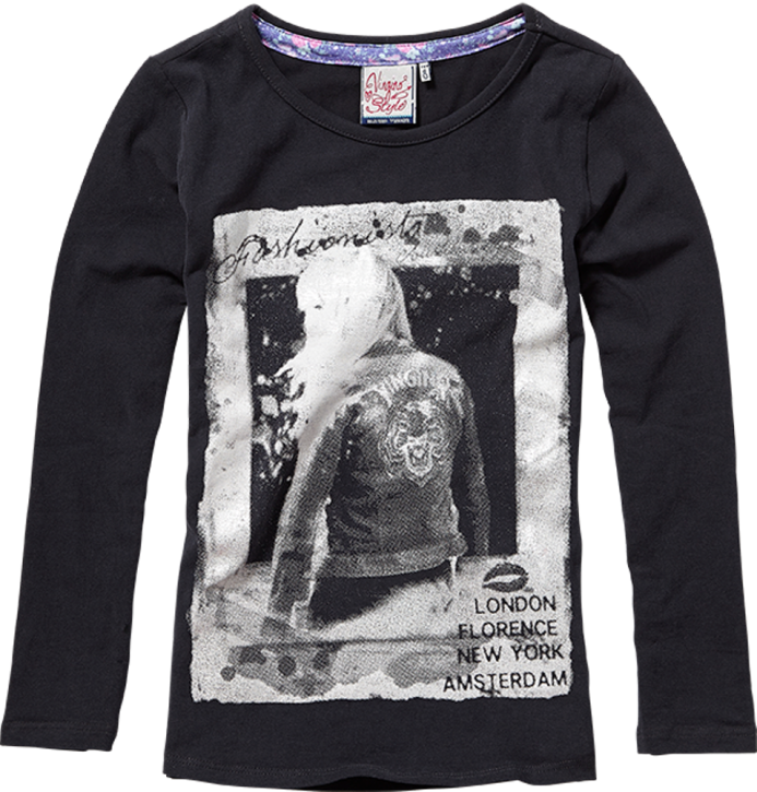 Vingino Langarm-Shirt/Longsleeve KIONA black Vingino Langarm-Shirt/Longsleeve KIONA black