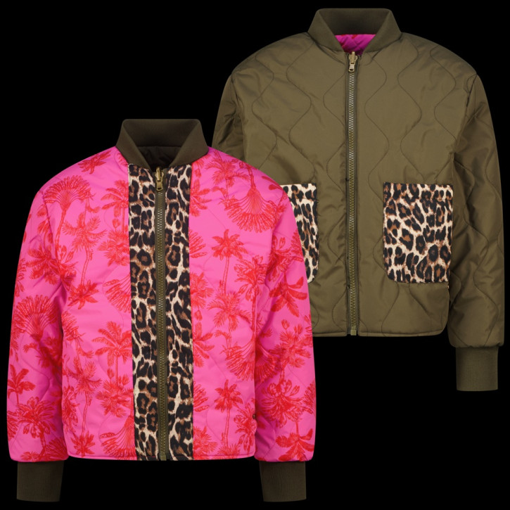 Vingino Wende-Stepp-Jacke Tozie pink crush