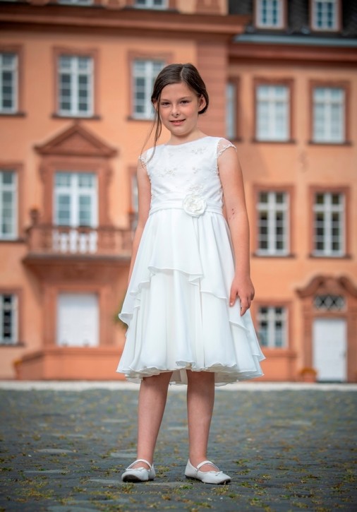 MONNY Kommunionkleid CREPE 21-09 weiß MONNY Kommunionkleid CREPE 21-09 weiß