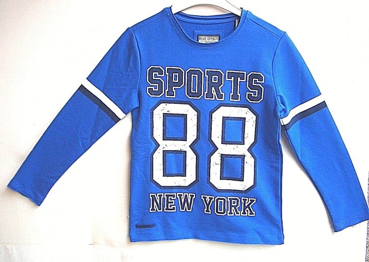 Blue Effect Jungen Langarm-Shirt/Longsleeve "Sports 88 New York" königsblau Blue Effect Jungen Langarm-Shirt/Longsleeve "Sports 88 New York" königsblau