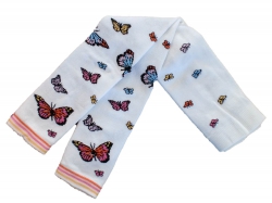 Bonnie Doon Butterflies Legging weiß
