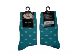 Bonnie Doon Socken Dots grün-weiß