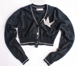 CKS Feinstrick Bolero graphit  Moon