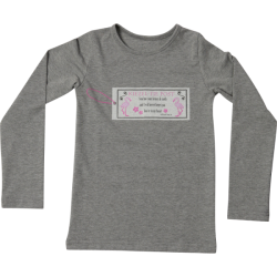 Kiezel-tje Longsleeve/ Langarmshirt grau melange Kiezel-tje Longsleeve/ Langarmshirt grau melange