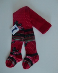 Bonnie Doon Strumpfhose "Patern Mix" carminrot Bonnie Doon Strumpfhose "Patern Mix" carminrot
