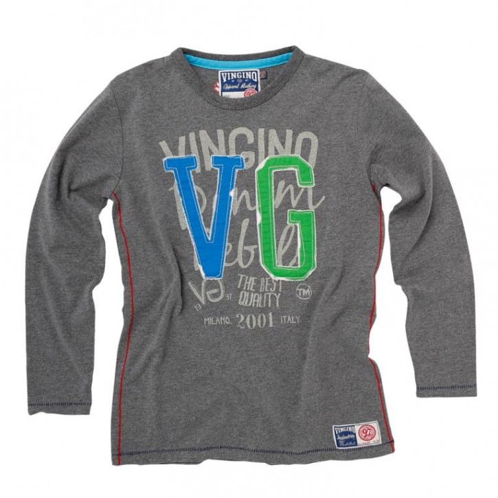 Vingino Langarm-Shirt/Longsleeve JANKO dark grey mele Vingino Langarm-Shirt/Longsleeve JANKO dark grey mele