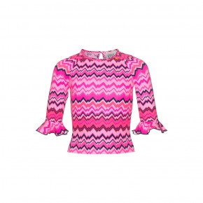 Mim-Pi Langarm-Shirt/Longsleeve ZICKZACK pink 116
