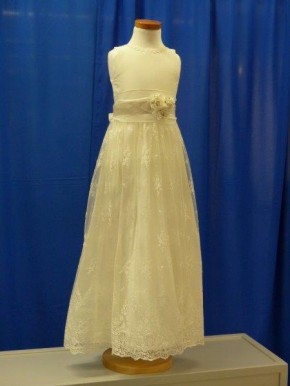 MONNY Kommunionkleid KANT 03 langer Rock ecru 140