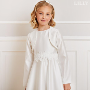LILLY Satin Bolero creme 134