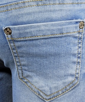 Blue Effect Mädchen High-Waist Jeans Short light blue NORMAL 176