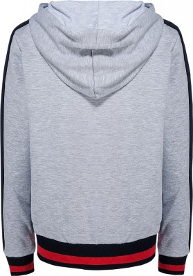 Blue Effect Mädchen Boxy Kapuzen-Sweat-Shirt NICE hellgrau melange 128