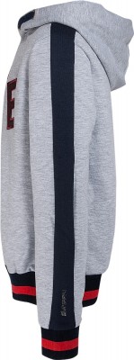 Blue Effect Mädchen Boxy Kapuzen-Sweat-Shirt NICE hellgrau melange 128