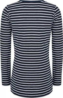 Blue Effect Mädchen Langarm-Shirt Streifen GREAT CORP nachtblau weiß 116