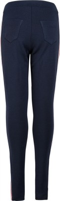 Blue Effect Mädchen Jersey-Hose Sidestripe nachtblau