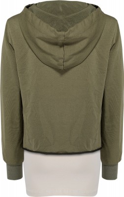 Blue Effect Mädchen 2tlg Boxy Kapuzen-Sweat-Shirt SNAZZY khaki
