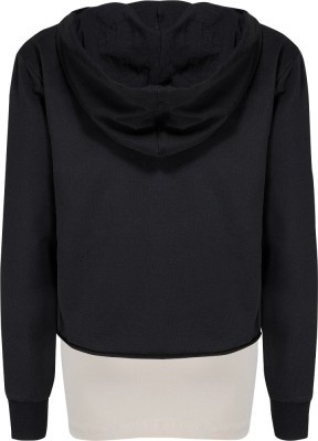 Blue Effect Mädchen 2tlg Boxy Kapuzen-Sweat-Shirt SNAZZY schwarz