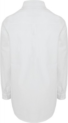 Blue Effect Mädchen Long Bluse weiß