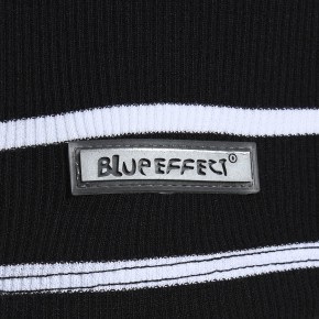 Blue Effect Mädchen 3/4-Arm-Shirt/Longsleeve Streifen schwarz weiß 140