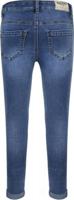 Blue Effect Mädchen cropped High-Waist Jeans medium blue NORMAL
