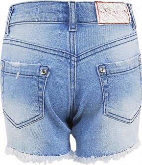 Blue Effect Mädchen High-Waist Jeans Short Seitenstreifen light blue NORMAL