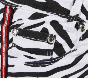 Blue Effect Mädchen Short Zebra weiß NORMAL