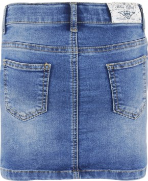 Blue Effect Mädchen Jeans Rock Knopfleiste vorne blue medium