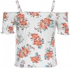 Blue Effect Mädchen Carmen T-Shirt Rosen orange 164