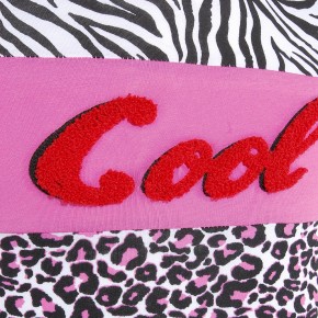 Blue Effect Mädchen Kurzarm Jersey-Kleid COOL Leo weiß