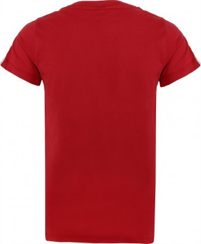 Blue Effect Mädchen T-Shirt DESIGN THE LIFE YOU feuerrot