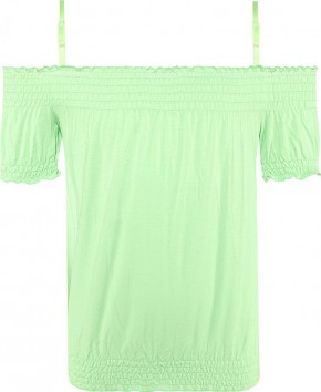 Blue Effect Mädchen Carmen-T-Shirt neongrün