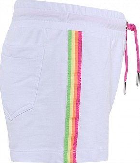 Blue Effect Mädchen Sweat Short seitlicher Streifen schneeweiß NORMAL