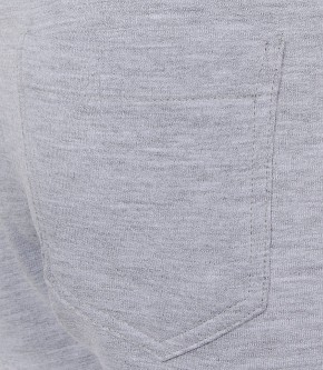 Blue Effect Mädchen Sweat Short seitlicher Streifen hellgrau melange NORMAL