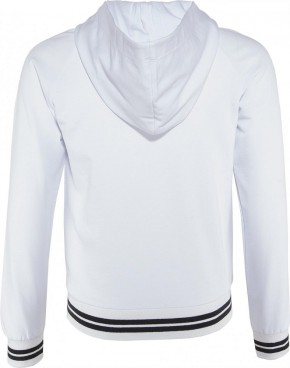 Blue Effect Mädchen Kapuzen-Sweat-Jacke schneeweiß 164