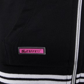 Blue Effect Mädchen Kapuzen-Sweat-Jacke schwarz