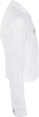 Blue Effect Mädchen Jeans-Jacke weiß