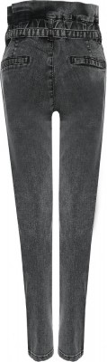 Blue Effect Mädchen Paperbag High-Waist Jeans black stone SLIM 176