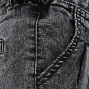 Blue Effect Mädchen Paperbag High-Waist Jeans black stone SLIM 176