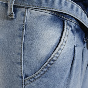 Blue Effect Mädchen Paperbag High-Waist Jeans light blue NORMAL