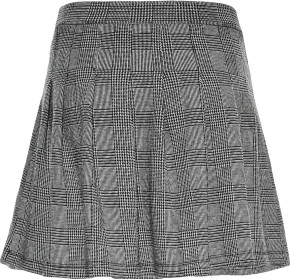 Blue Effect Mädchen Sweat-Rock Falten-Rock karo grau