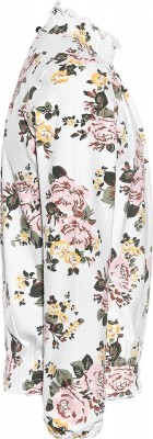 Blue Effect Mädchen Langarm-Carmen-Shirt mit Stehkragen Blumen 152