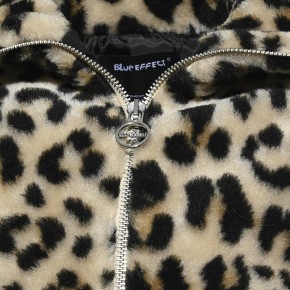 Blue Effect Mädchen Kuschel-Jacke Leooptik 116