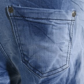 Blue Effect Mädchen cropped High-Waist Jeans ultrastretch Knee Cut medium blue NORMAL 164