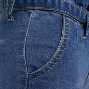 Blue Effect Mädchen Paperbag High-Waist Jeans Short medium blue NORMAL