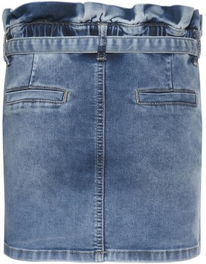 Blue Effect Mädchen High-Waist Paperbag Jeans Rock light blue 164
