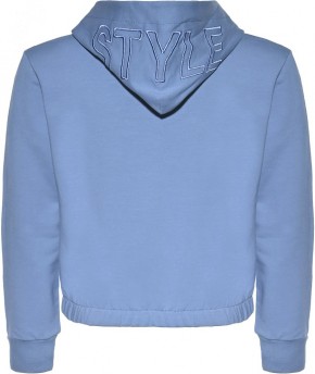 Blue Effect Mädchen Boxy Kapuzen-Sweat-Shirt / Hoodie MEMORABLE himmelblau